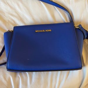 Michael Kors Blue Crossbody Bag